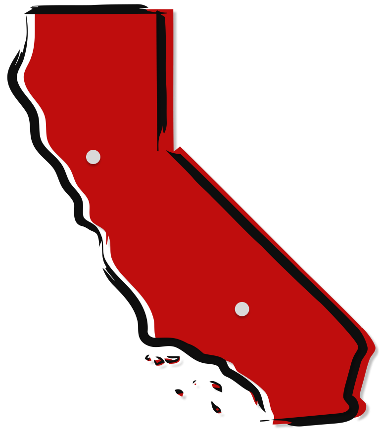 California State with 2 cities where we'll help you tow between